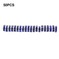 thumbnail image 1 of Maoww 50 Pieces Rhinestone Rondelle Handmade Spacer Beads Jewelry Crystal Multi-colors Loose Bead Earring Necklace Accessories Dark Blue 8MM50 Pieces, 1 of 7