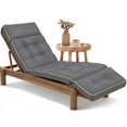 thumbnail image 1 of Cojín para chaise longue MAGIC ELEPHANT 188x56x10 cm gris, 1 of 7