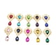 thumbnail image 2 of 10 Uds Adornos de Diamantes de Imitación BLESIY Botón de Diamante Metal Multicolor Espalda Plana, 2 of 8