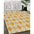 thumbnail image 3 of Ahgly Company Machine Washable Indoor Square Transitional Khaki Gold Area Rugs, 8' Square, 3 of 7