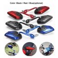 thumbnail image 2 of Riwcyla Motorcycle Rearview Mirror Universal Wide Angle Rear View Mirrors Fire Pattern Support 360° Rotation Safety Mirror for Motorcycle Bike ATV Dirt Bike, 2 of 6