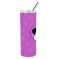 thumbnail image 2 of Shih-Tzu Black and White #4 Stainless Steel 20 oz Skinny Tumbler 3 in x 8.25 in, 2 of 4