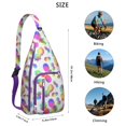 thumbnail image 4 of Tropical Pineapple Backpack - Golden Fruit & Flowers Print, Fashionable Multi-Functional Travel Pack, 4 of 4