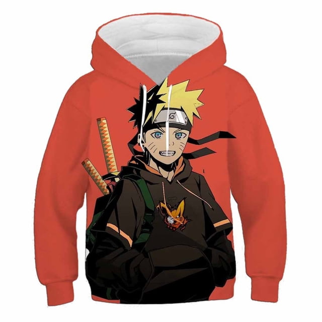 2023 nueva ropa de Naruto para niños, Sudadera con capucha para bebés, ropa de otoño para niños, Kakashi, dibujos animados japoneses, Sasuke, ropa 100 zhangyuxiang CONDUJO