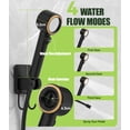 thumbnail image 6 of Portable Shower - 8000mAh Rechargeable Camping Shower Pump with Intelligent LED Display & Filtered Shower Head, IPX7 Waterproof Outdoor Camp Shower Pump for Hiking, RV, Travel, Car, Pet, 6 of 7