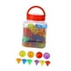 thumbnail image 2 of 60 piezas de sólidos geométricos, formas 3D, juguetes de mesa de luz, juego sensorial, formas geométricas para niños, bloques transparentes para niños, 2 of 10