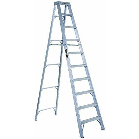 ladder step aluminum foot louisville pound ia capacity load type spreader ladders