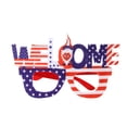 thumbnail image 2 of Independence Day Themed Party Decoration Glasses Dress Up With Letters Hat Flag Glasses Frame Independence Day Party Glasses Suitable For Independence Day, 2 of 6