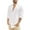 White, variant on Durtebeua Mens Casual Long Sleeve Cotton Linen Shirts Buttons Down Solid Plain Roll-Up Sleeve Summer Beach Shirts White,M