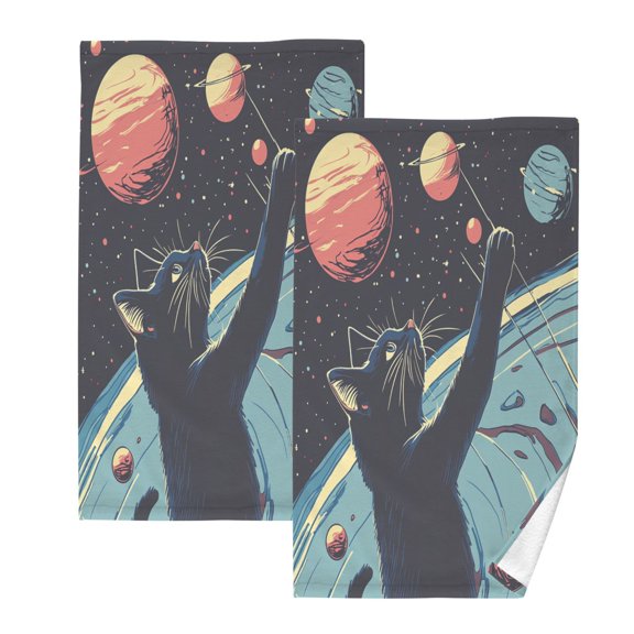 BZSMCE Face Towel Hand Towel Bath Towel Cotton Bath Towel Sets Hand Bath Towels Fashion Galactic Explorer Pattern