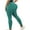4# Jacquard Green, variant on COMFREE Women High Waist Yoga Pants Tummy Control Stretchy Workout Butt Lift Booty scrunch Textured Tights Anti Cellulite Leggings