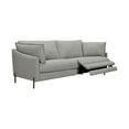 thumbnail image 4 of Armen Living Juliett 80" Modern Fabric Reclining Sofa in Gray, 4 of 9