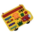 thumbnail image 5 of Fell Sensory Board Juguete Portátil EDUCA EDUCA POR TIEMPO EMPORTENCIA TOYS TOYS PRUEBA PRUEBA POR 1-3 AÑOS AMARILLO Eigraketly FN001300-01, 5 of 5