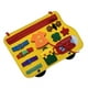 thumbnail image 5 of Fell Sensory Board Juguete Portátil EDUCA EDUCA POR TIEMPO EMPORTENCIA TOYS TOYS PRUEBA PRUEBA POR 1-3 AÑOS AMARILLO Monstrate FN001300-01, 5 of 5