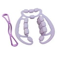 thumbnail image 1 of S SERENABLE Rouleau Relaxant Musculaire à 24 Roues pour Fascia Outil de Massage des Tissus Profonds pour Entraînement Bras Violet, 1 of 9