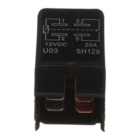 CarLights360 For Acura RL 1996 97 98 99 00 2001 Relay | Blade Terminal | Rectangular Connector | Relay Functions | 20 A Amperage Rating | 1 Female Connector | Replacement For 39794SE0003