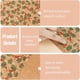 thumbnail image 4 of Tela de corcho 53x19,7 cm con estampado floral. Láminas de corcho suave estilo retro. Cinta fina de corcho para coser. Cuero de corcho con estampado de margaritas., 4 of 9