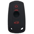 thumbnail image 1 of Protector De Entrada Sin Llave Para Bmw, Funda De Silicona Para Mando A Distancia, Para 1, 3, 5, Serie X5, X6, Z4, E90 (Negro Con Botón Rojo), 1 of 1