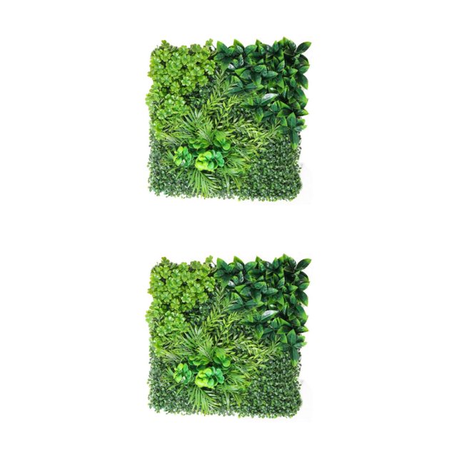 Monstrate Colgante de pared de plantas artificiales, flor de simulación, accesorios para el hogar, calcomanía decorativa para jardín que Type5 NO5