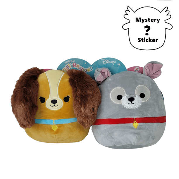 Squishmallows Official Kellytoys Plush 8 Inch Lady and The Tramp ...