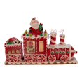 thumbnail image 4 of Kurt S. Adler GBJ0007 7.5 in. Battery-Operated Gingerbread Junction LED Train Table, 4 of 4