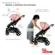 thumbnail image 3 of Carriola de Viaje para Bebe Plegable Ligera con Portabebe-Rosa, 3 of 8