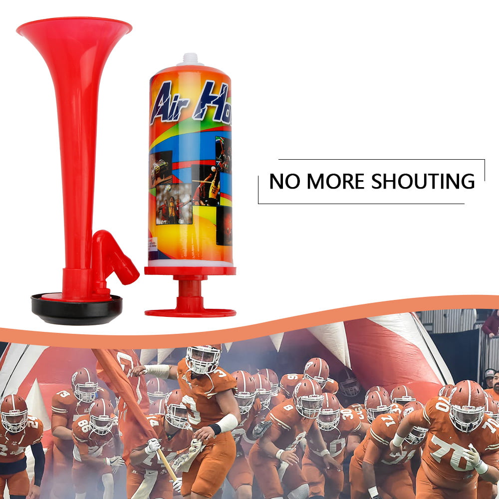 10x Air Horn Pump Action Hand Held Football Festival Loud Events Never Runs Out 