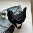 thumbnail image 4 of Bolso bandolera unisex con forma de media luna con colgante de media luna para mujeres y hombres, 4 of 6