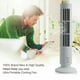 thumbnail image 3 of Ventilador de torre USB HTTN eléctrico Portátil Sin aspas 2 velocidades de viento, 3 of 4
