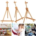 thumbnail image 1 of Wooden Painting Easel, Easel, Easels Easel Stand, For Students For Beginner, 1 of 8