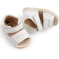 thumbnail image 5 of Baby Boys Girls Summer Sandals 2 Straps Anti Slip Soft Sole Beach Infant Shoes Toddler First Walker Newborn Crib Shoes(3-18Months), 5 of 6