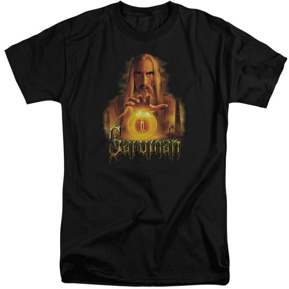Lord of the Rings Saruman S/S Adult Tall Black