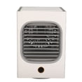 thumbnail image 3 of Miniventilador portátil recargable por USB con rotación de 120°, solución de refrigeración de escritorio, color blanco, CC 5 V, 7 W, diseño extraíble, 3 of 8
