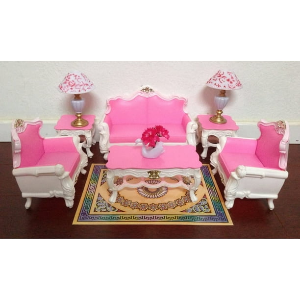 Muebles My Fancy Life Dollhouse Gloria Juego de sala de estar