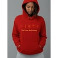 thumbnail image 2 of Find Your Motivation Nature Hoodie Women -Image by Shutterstock, Female x-Large, 2 of 4