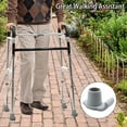 thumbnail image 3 of Magicorange 4 Pcs Walker Ski Glides, Fits 1-1/8" Tube Shaft, Walker Feet Replacement, Gary, 3 of 7