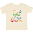 thumbnail image 3 of Inktastic My Oma and Papa Love Me Boys or Girls Baby T-Shirt, 3 of 5
