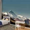 thumbnail image 2 of Peel and Stick Wallpaper Canvas Mt Everest Tibet Modern Art Wall Mural Decor Self Adhesive and Removable 100in x 144in, 2 of 7