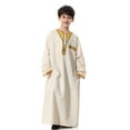 thumbnail image 4 of Knitted Sweater Boys Middle Muslim Fashion Dresses and Long Topscoats Comfortable Blouse Knitted Sweater Beige M, 4 of 9