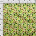 thumbnail image 3 of oneOone Polyester Spandex Lime Fabric Tropical Quilting Supplies Print Sewing Fabric By The Yard 56 Inch Wide, 3 of 5