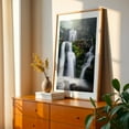thumbnail image 2 of Upper Doyle's River Falls - Virginia Photography Oak Framed Wall Art Print 12 x 18 inches, 2 of 59