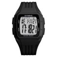 thumbnail image 3 of Up to 65% Off New Sports Multifunctional Luminous Watch Men's Digital Watch Necklace Rings Earring Jewelry on Clearance, 3 of 9