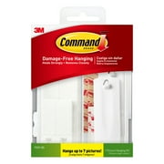 Command Picture Hanging Variety Kit, 24 pieces, Hangs up to 7 pictures