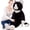 39'' Cat-Black, variant on MaoGoLan 43'' Hammerhead Shark Stuffed Animal Giant Shark Pillow Plush Toy