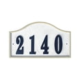 thumbnail image 2 of QualArc RIG-4916-SL 10 in. Ridgestone Serpentine Crushed Stone Do It Yourself Kit Address Plaque in Slate Color, 2 of 2