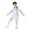 A118 Light Blue, variant on Toddler Boys Jumpsuit Sleeveless Crew Neck Solid Color Waders Romper With Boots Spring Summer Water Proof Wear Kids Onesie Size 2-3 Years Green