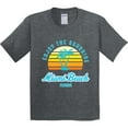 thumbnail image 3 of Inktastic Summer Enjoy the Sunshine Miami Beach Florida in Blue Youth T-Shirt, 3 of 5