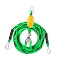 thumbnail image 3 of Vsenkes Boat Tow Harness for Tubing Boat Tow Harness Boat Tow Rope Heavy Duty High Tensile Strength Towing Rope for Water Ski Surfing Green, 3 of 6