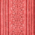 thumbnail image 1 of Ahgly Company Machine Washable Indoor Square Abstract Red Modern Area Rugs, 3' Square, 1 of 4