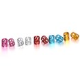 thumbnail image 3 of KUIZAP 50pcs 8mm Dreadlock Perles Réglable Cheveux Tresses Bagues Clips de Manchette Tubes Bijoux (Bleu), 3 of 4